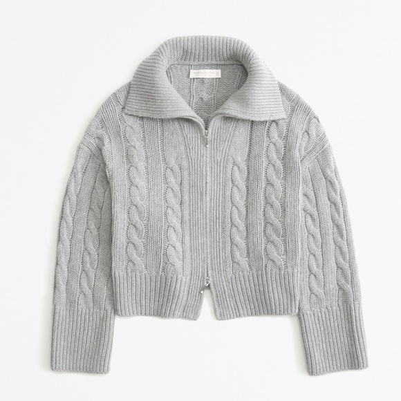 Abercormbie zip up sweater - Picture 4 of 4